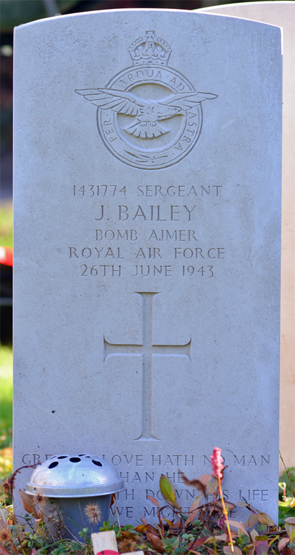 Sgt James Bailey<br/><br /><br />died June 26th, 1943